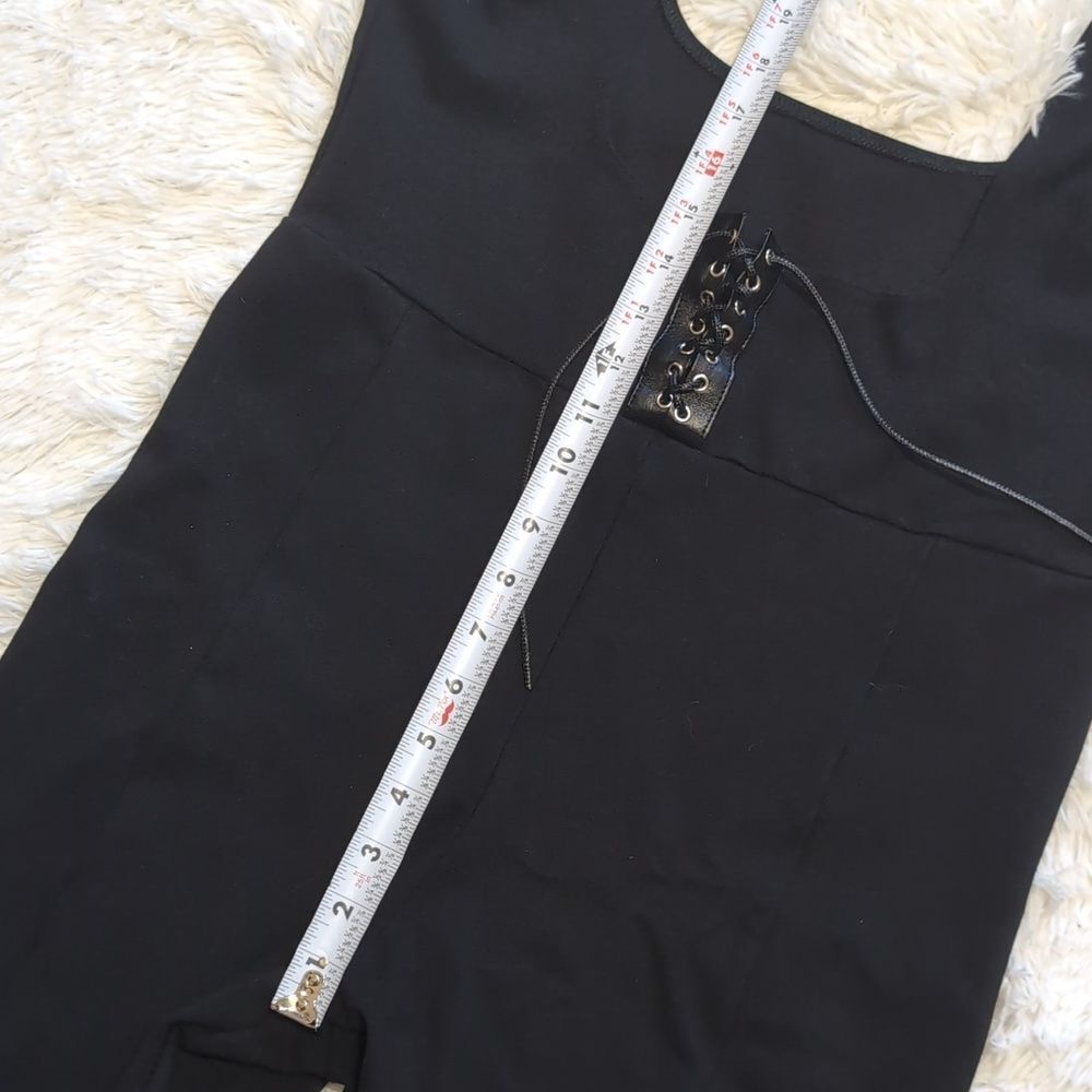 🔴LOWEST! Blackmilk Lace Up Push It Underbust Corset Layering Goth Jumpsuit XL - Picture 14 of 15